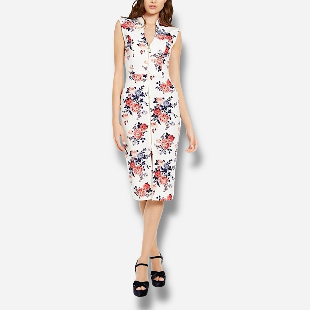 🌸New🌸 Crave Fame Floral Midi Dress Size Small Junior NWT